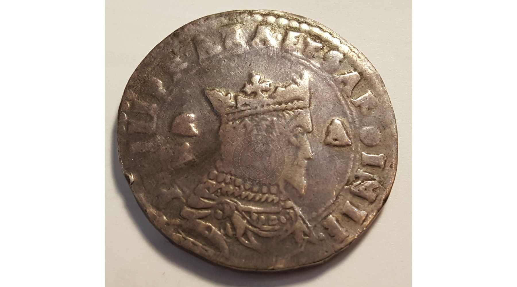 FILIPPO II DI SPAGNA 1556-1598 10 REALI ZECCA DI CAGLIARI